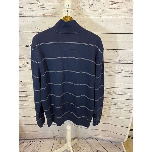 Nautica 1/4 Zip Pullover Cotton Poly Blend Size XL - Picture 5 of 6